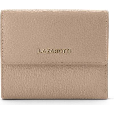 Lazarotti, Damen, Portemonnaie, Bologna Leather Geldbörse Leder 12 cm, Beige Lazarotti, Damen, Portemonnaie, Bologna Leather Geldbörse Leder 12 cm, Beige