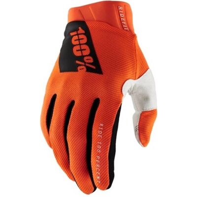 100%, Handschuhe, Ridefit Handschuh fluo orange S, Orange, (S) 100%, Handschuhe, Ridefit Handschuh fluo orange S, Orange, (S)
