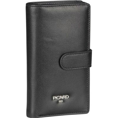 Picard, Damen, Portemonnaie, Geldbörse Bingo 7930, Schwarz Picard, Damen, Portemonnaie, Geldbörse Bingo 7930, Schwarz