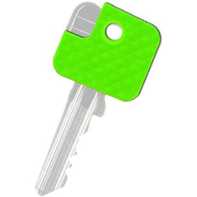 Wedo, Schlüsselanhänger, Schlüsselkappen eckig, 100er Sortimentskarton aus flexiblem Kunststoff, Masse Produkt: (B)30 x (H)27, Weiss, Schwarz, Violett, Gelb, Orange, Blau, Mehrfarbig, Rot, Grün Wedo, Schlüsselanhänger, Schlüsselkappen eckig, 100er Sortimentskarton aus flexiblem Kunststoff, Masse Produkt: (B)30 x (H)27, Weiss, Schwarz, Violett, Gelb, Orange, Blau, Mehrfarbig, Rot, Grün