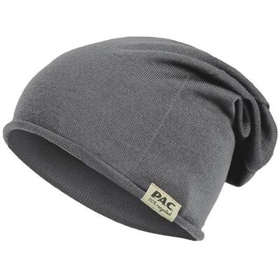 P.A.C., Unisex, Mütze, . Nature Merin 100%, Grau, (One Size) P.A.C., Unisex, Mütze, . Nature Merin 100%, Grau, (One Size)