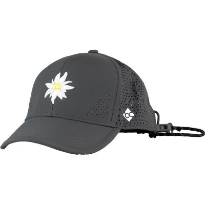 Bavarian Caps, Unisex, Cap, Edelweiss Outdoor V2 Curved, Grau, (One Size) Bavarian Caps, Unisex, Cap, Edelweiss Outdoor V2 Curved, Grau, (One Size)