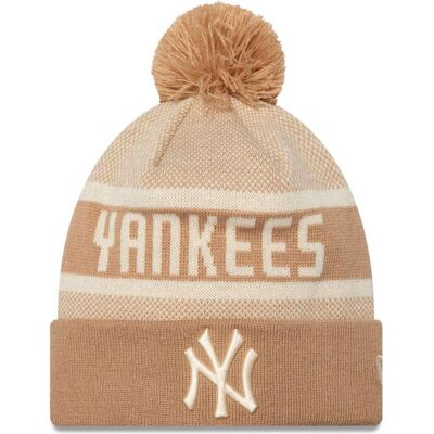 New Era, Herren, Mütze, Wintermütze Beanie - New York Yankees Beige Khaki, Beige New Era, Herren, Mütze, Wintermütze Beanie - New York Yankees Beige Khaki, Beige