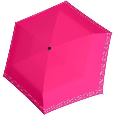 Doppler, Damen, Regenschirm, Fiber Havanna Taschenschirm 23 cm, Pink Doppler, Damen, Regenschirm, Fiber Havanna Taschenschirm 23 cm, Pink