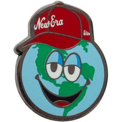 New Era, Anstecknadel, Universal Schmuck Caps Pin Badge Earth, Mehrfarbig New Era, Anstecknadel, Universal Schmuck Caps Pin Badge Earth, Mehrfarbig