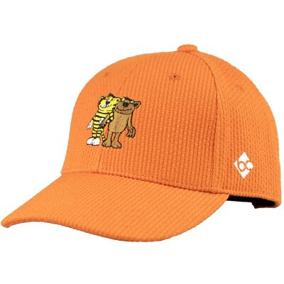 Bavarian Caps, Unisex, Cap, Janosch: Tiger&Bär Curved, Orange, (One Size) Bavarian Caps, Unisex, Cap, Janosch: Tiger&Bär Curved, Orange, (One Size)
