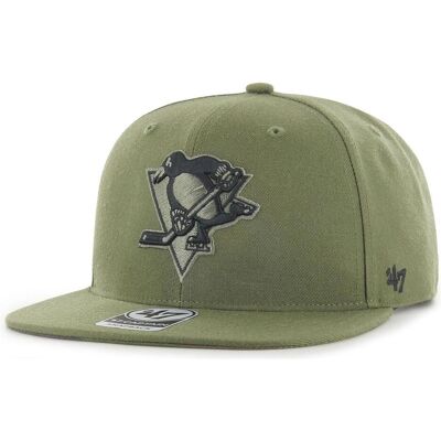 47 Brand, Herren, Cap, Snapback Cap Captain Pittsburgh Penguins Sandalwood, Grün 47 Brand, Herren, Cap, Snapback Cap Captain Pittsburgh Penguins Sandalwood, Grün