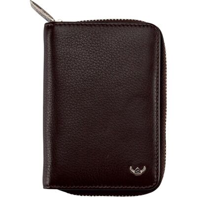 Golden Head, Herren, Portemonnaie, Capri Geldbörse RFID Schutz Leder 8 cm, Braun Golden Head, Herren, Portemonnaie, Capri Geldbörse RFID Schutz Leder 8 cm, Braun