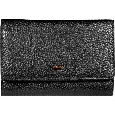 Braun Büffel, Damen, Portemonnaie, Ascoli, Schwarz Braun Büffel, Damen, Portemonnaie, Ascoli, Schwarz