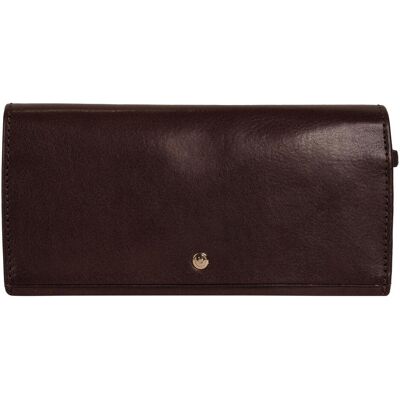 Bugatti Damen, Portemonnaie, Neaples Geldbörse RFID Schutz Leder 19 cm, Braun Bugatti Damen, Portemonnaie, Neaples Geldbörse RFID Schutz Leder 19 cm, Braun