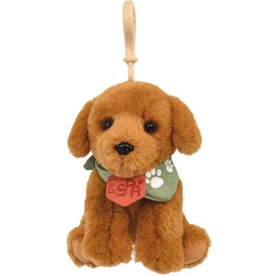 Doudou et Compagnie, Schlüsselanhänger, Schlüsselanhänger Hund beige, 13cm (MQ6) **, Beige Doudou et Compagnie, Schlüsselanhänger, Schlüsselanhänger Hund beige, 13cm (MQ6) **, Beige