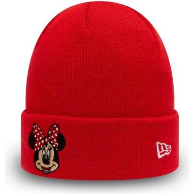 New Era, Jungen, Mütze, Beanie Cuff Minnie Mouse, Rot, (54 - 56) New Era, Jungen, Mütze, Beanie Cuff Minnie Mouse, Rot, (54 - 56)