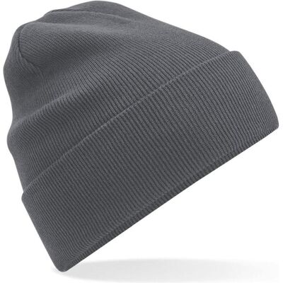 Beechfield, Unisex, Mütze, Organic Cotton Original Cuffed Beanie, Grau, (One Size) Beechfield, Unisex, Mütze, Organic Cotton Original Cuffed Beanie, Grau, (One Size)