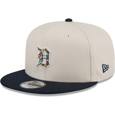 New Era, Herren, Cap, 9Fifty Snapback Cap - FLORAL Detroit Tigers stone, Grau New Era, Herren, Cap, 9Fifty Snapback Cap - FLORAL Detroit Tigers stone, Grau