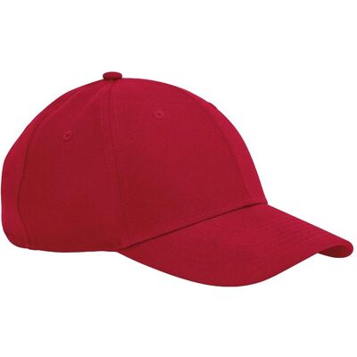 Beechfield, Unisex, Cap, Performance Cap, Rot, (One Size) Beechfield, Unisex, Cap, Performance Cap, Rot, (One Size)
