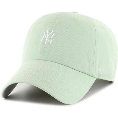 47 Brand, Herren, Cap, Adjustable Cap - BASE New York Yankees aloe, Grün, (One Size) 47 Brand, Herren, Cap, Adjustable Cap - BASE New York Yankees aloe, Grün, (One Size)