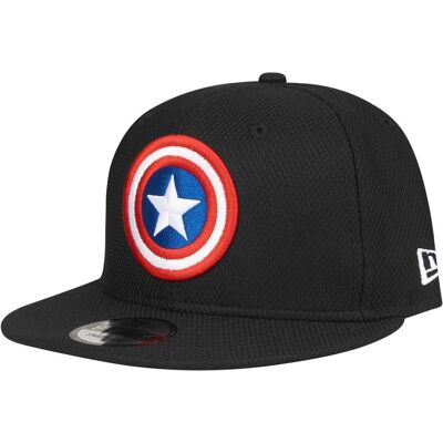 New Era, Herren, Cap, 9Fifty Marvel Diamond Captain America, Schwarz New Era, Herren, Cap, 9Fifty Marvel Diamond Captain America, Schwarz