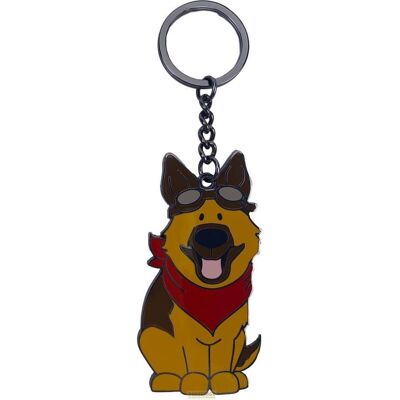 DEVplus, Schlüsselanhänger, Fallout Schlüsselanhänger Dogmeat, Mehrfarbig DEVplus, Schlüsselanhänger, Fallout Schlüsselanhänger Dogmeat, Mehrfarbig