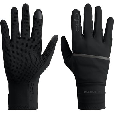 Odlo, Unisex, Handschuhe, Gloves Full Finger Multisport Windproof Light, Schwarz, (XXL) Odlo, Unisex, Handschuhe, Gloves Full Finger Multisport Windproof Light, Schwarz, (XXL)