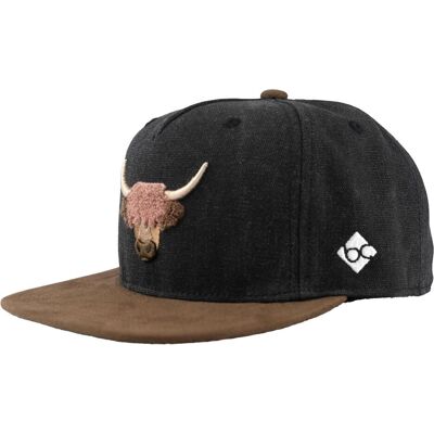 Bavarian Caps, Unisex, Cap, Hochlandrind, Grau, (One Size) Bavarian Caps, Unisex, Cap, Hochlandrind, Grau, (One Size)