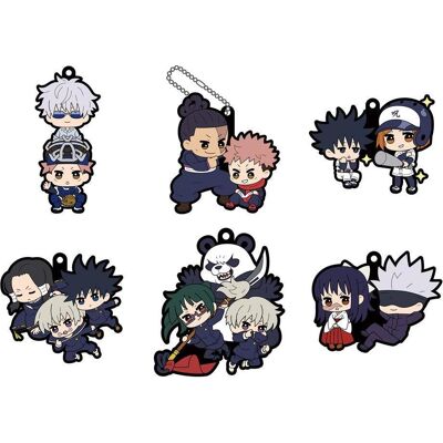 Megahouse, Schlüsselanhänger, Jujutsu Kaisen assortiment charms caoutchouc 6 cm Buddy Collection Vol. 3 (6) Megahouse, Schlüsselanhänger, Jujutsu Kaisen assortiment charms caoutchouc 6 cm Buddy Collection Vol. 3 (6)