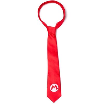 Super Krawatte + Fliege, Badge Necktie, Rot Super Krawatte + Fliege, Badge Necktie, Rot