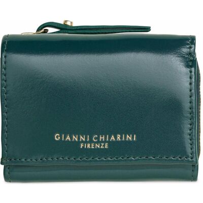 Gianni Chiarini, Damen, Portemonnaie, Portemonnaie aus Leder, Grün Gianni Chiarini, Damen, Portemonnaie, Portemonnaie aus Leder, Grün