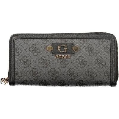 Guess Damen, Portemonnaie, Lindsey SLG Zip Around Wallet, Grau Guess Damen, Portemonnaie, Lindsey SLG Zip Around Wallet, Grau