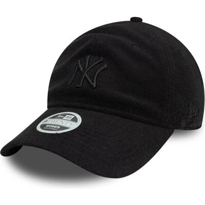 New Era, Damen, Cap, 9Twenty Damen Cap - TOWELLING New York Yankees, Schwarz New Era, Damen, Cap, 9Twenty Damen Cap - TOWELLING New York Yankees, Schwarz