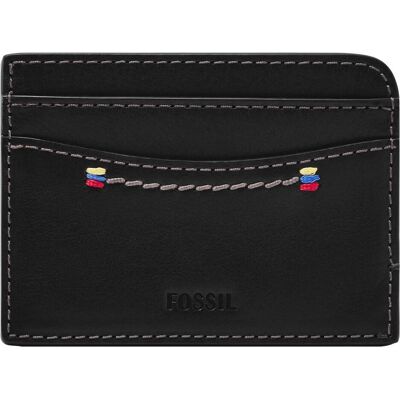 Fossil Unisex, Portemonnaie, Tremont Card Case, Schwarz Fossil Unisex, Portemonnaie, Tremont Card Case, Schwarz