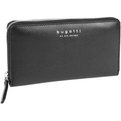 Bugatti Damen, Portemonnaie, Damenbörse, Schwarz Bugatti Damen, Portemonnaie, Damenbörse, Schwarz
