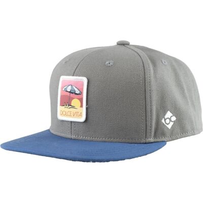 Bavarian Caps, Unisex, Cap, Dolce Vita Snapback, Grau, (One Size) Bavarian Caps, Unisex, Cap, Dolce Vita Snapback, Grau, (One Size)