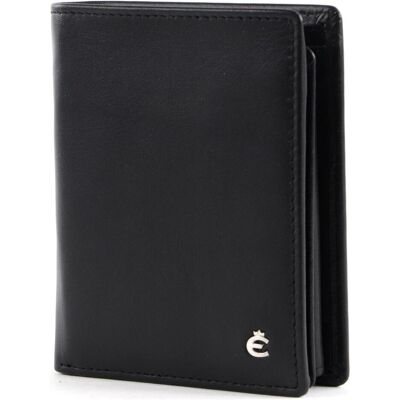 Esquire, Herren, Portemonnaie, Harry RFID Wallet High with Flap, Schwarz Esquire, Herren, Portemonnaie, Harry RFID Wallet High with Flap, Schwarz