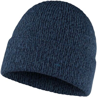 Buff, Unisex, Mütze, Knitted Hat Jarn Denim, Blau, (One Size) Buff, Unisex, Mütze, Knitted Hat Jarn Denim, Blau, (One Size)