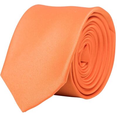 Korntex, Krawatte + Fliege, Krawatte - Schmal, Orange Korntex, Krawatte + Fliege, Krawatte - Schmal, Orange