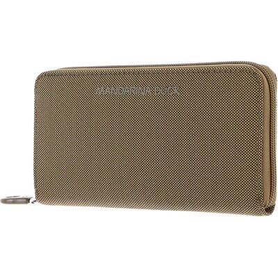Mandarina Duck, Damen, Portemonnaie, MD20 Zip Wallet, Braun Mandarina Duck, Damen, Portemonnaie, MD20 Zip Wallet, Braun