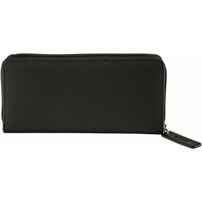 Lacoste, Damen, Portemonnaie, Geldbörse Elegant - 10767, Schwarz Lacoste, Damen, Portemonnaie, Geldbörse Elegant - 10767, Schwarz