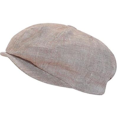Seidenfalter, Herren, Mütze, Leinenkappe, Beige Seidenfalter, Herren, Mütze, Leinenkappe, Beige