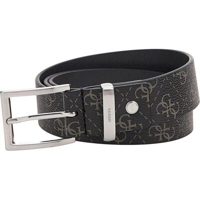 Guess Herren, Gürtel, Vezzola Reversible And Adjustable Belt, Grau, Schwarz, (90) Guess Herren, Gürtel, Vezzola Reversible And Adjustable Belt, Grau, Schwarz, (90)