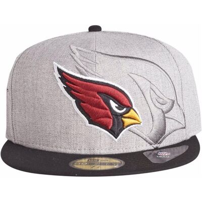 New Era, Herren, Cap, 59Fifty Screening NFL Arizona Cardinals, Grau, (7 1/8) New Era, Herren, Cap, 59Fifty Screening NFL Arizona Cardinals, Grau, (7 1/8)