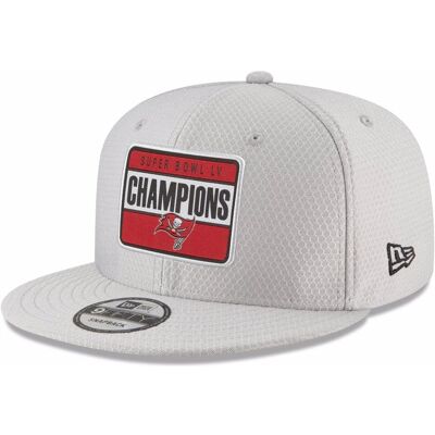 New Era, Herren, Cap, Tampa Bay Buccaneers Super Bowl Lv Champions 9Fifty, Grau New Era, Herren, Cap, Tampa Bay Buccaneers Super Bowl Lv Champions 9Fifty, Grau