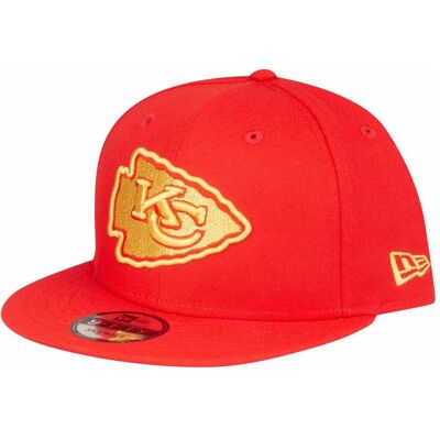 New Era, Herren, Cap, 9Fifty Kansas City Chiefs Red Gold, Rot, (One Size) New Era, Herren, Cap, 9Fifty Kansas City Chiefs Red Gold, Rot, (One Size)