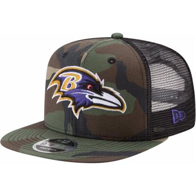 New Era, Herren, Cap, 9Fifty Baltimore Ravens, Grün, (One Size) New Era, Herren, Cap, 9Fifty Baltimore Ravens, Grün, (One Size)