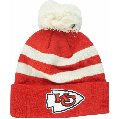 New Era, Herren, Mütze, Bommel Beanie NFL, Rot, (One Size) New Era, Herren, Mütze, Bommel Beanie NFL, Rot, (One Size)
