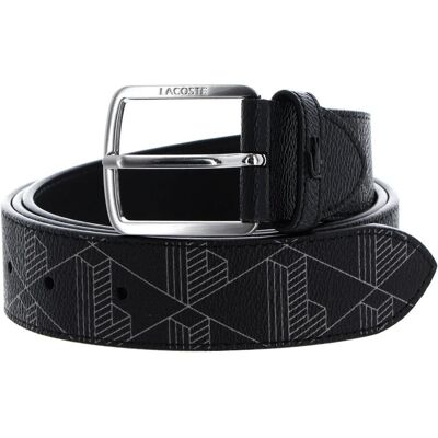 Lacoste, Herren, Gürtel, The Blend 35 Monogram Print, Schwarz, (130) Lacoste, Herren, Gürtel, The Blend 35 Monogram Print, Schwarz, (130)