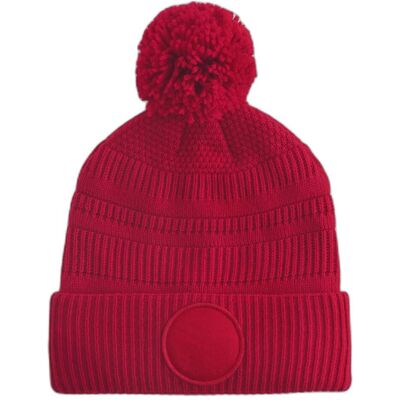Beechfield, Unisex, Mütze, Fan Patch Beanie, Rot, (One Size) Beechfield, Unisex, Mütze, Fan Patch Beanie, Rot, (One Size)
