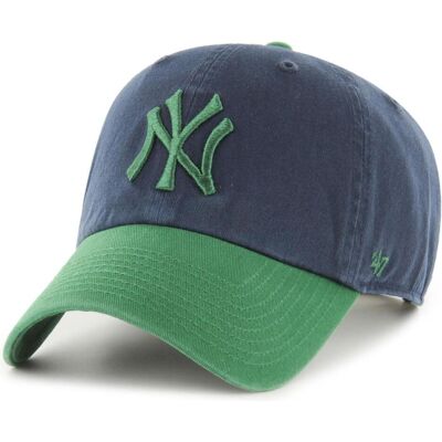 47 Brand, Herren, Cap, New York Yankees Baseball-Cap MLB Two Tone Clean Up, Blau, (One Size) 47 Brand, Herren, Cap, New York Yankees Baseball-Cap MLB Two Tone Clean Up, Blau, (One Size)