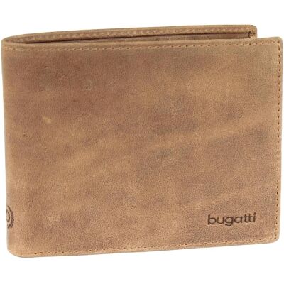 Bugatti Herren, Portemonnaie, Geldbörse Volo Coin Wallet 12 Kartenfächer, Braun Bugatti Herren, Portemonnaie, Geldbörse Volo Coin Wallet 12 Kartenfächer, Braun