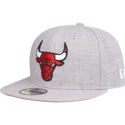 New Era, Herren, Cap, 9Fifty Chicago Bulls Heather, Grau, (One Size) New Era, Herren, Cap, 9Fifty Chicago Bulls Heather, Grau, (One Size)