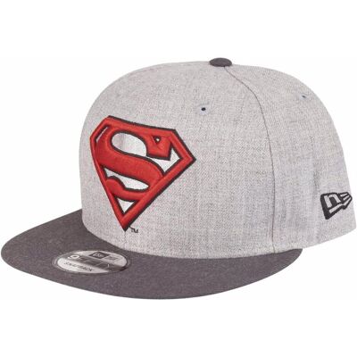 New Era, Herren, Cap, 9Fifty Dc Comics Heather Superman, Grau, (One Size) New Era, Herren, Cap, 9Fifty Dc Comics Heather Superman, Grau, (One Size)
